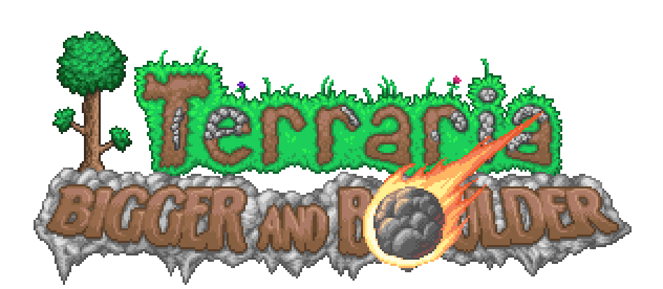 Terraria - Bigger & Boulder Logo.png