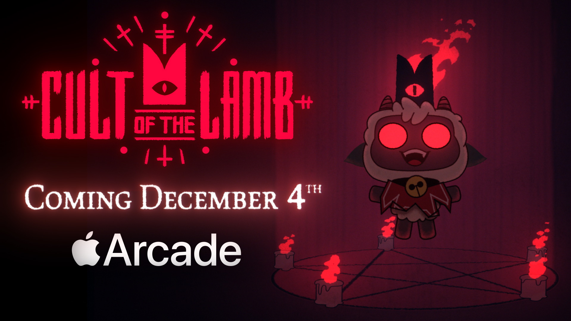 Devolver Digital 超人氣邪教養成遊戲《進擊羔羊傳說 Cult of the Lamb》正式移植至行動裝置!台灣時間 1205 登上 Apple Arcade.jpg