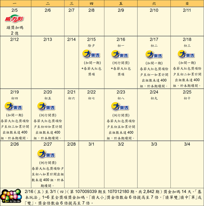 107台灣彩券春節開獎時間表.jpg