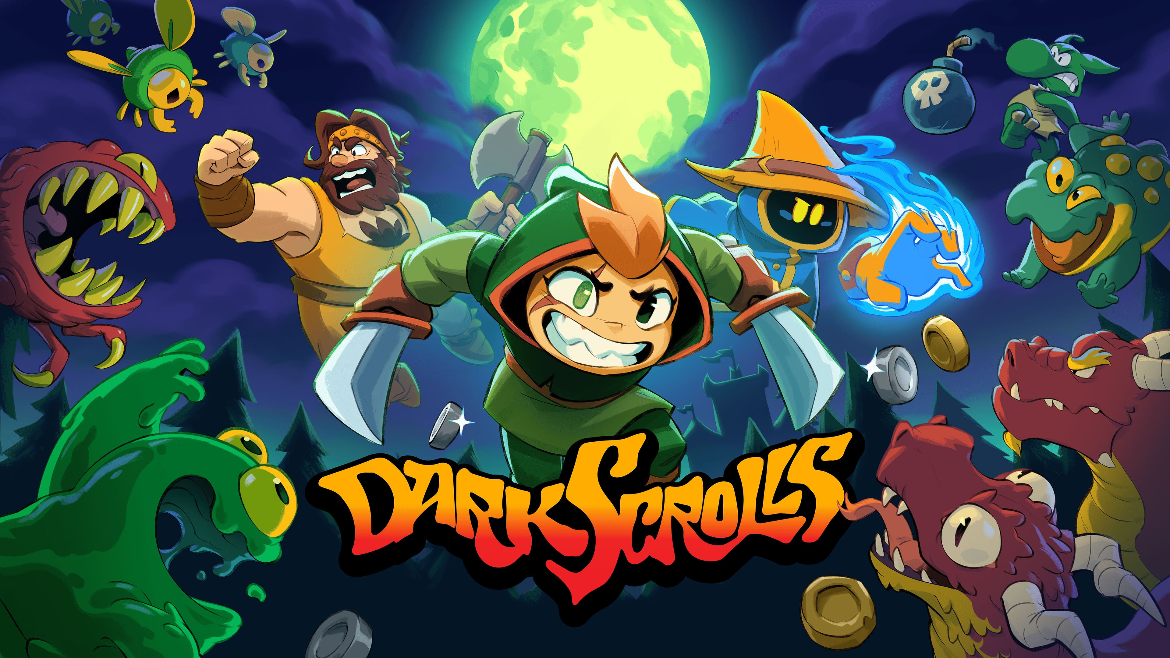 復古潮就看這款！Devolver Digital 推出全新橫向卷軸射擊遊戲《黑暗卷軸 Dark Scrolls》，即將登上 PC 和 Nintendo Switch.jpg
