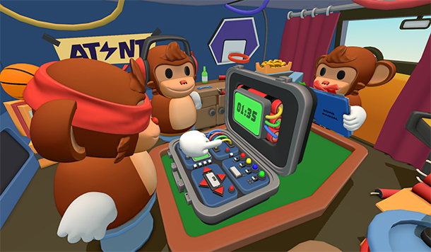 啞猴、瞎猴、聾猴組隊拆炸彈！Steam多人合作《BOMBANANA!》8月挑戰地獄級溝通難度