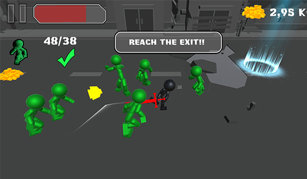 【Steam 限時免費】橫捲砍殺動作《火柴人殺殭屍》限免永久保存中