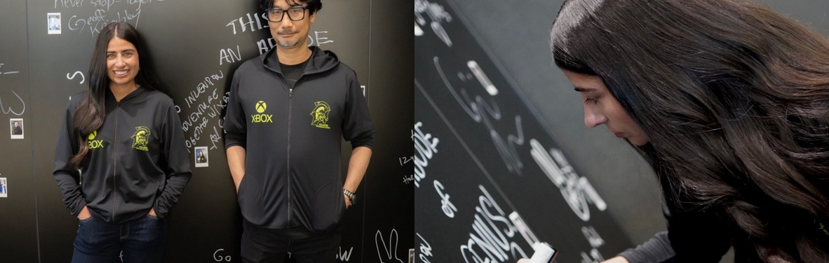 2026 東京電玩展前夕同框合影！Xbox 執行長 Asha Sharma 親訪日本會面小島秀夫！