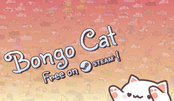 Steam 免費桌寵《Bongo Cat》重大更新！推出「多人模式」支援百隻貓貓同場拍桌！