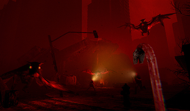 驚悚輻射危機！Steam 四人恐怖新作《LIVING HELL》於「日出」前逃離變異城區