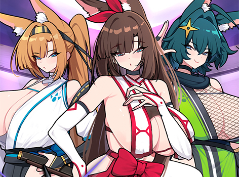 超巨乳狐村肉鴿養成瑟瑟塔防《狐村守衛戰》Steam 商店頁公開！