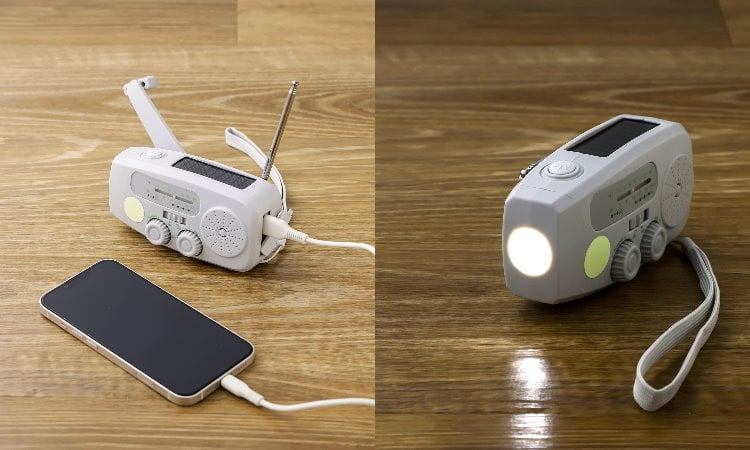 3COINS電器推薦-手搖式多功能收音機 3.jpg
