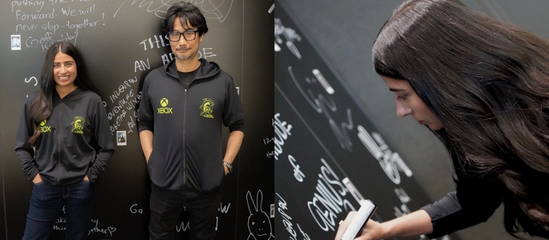 2026 東京電玩展前夕同框合影！Xbox 執行長 Asha Sharma 親訪日本會面小島秀夫！