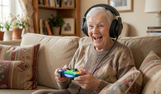 比年輕人還瘋！91歲阿嬤連續漏接平安電話，驚動警方真相竟是為了挑戰個人遊戲最高紀錄！