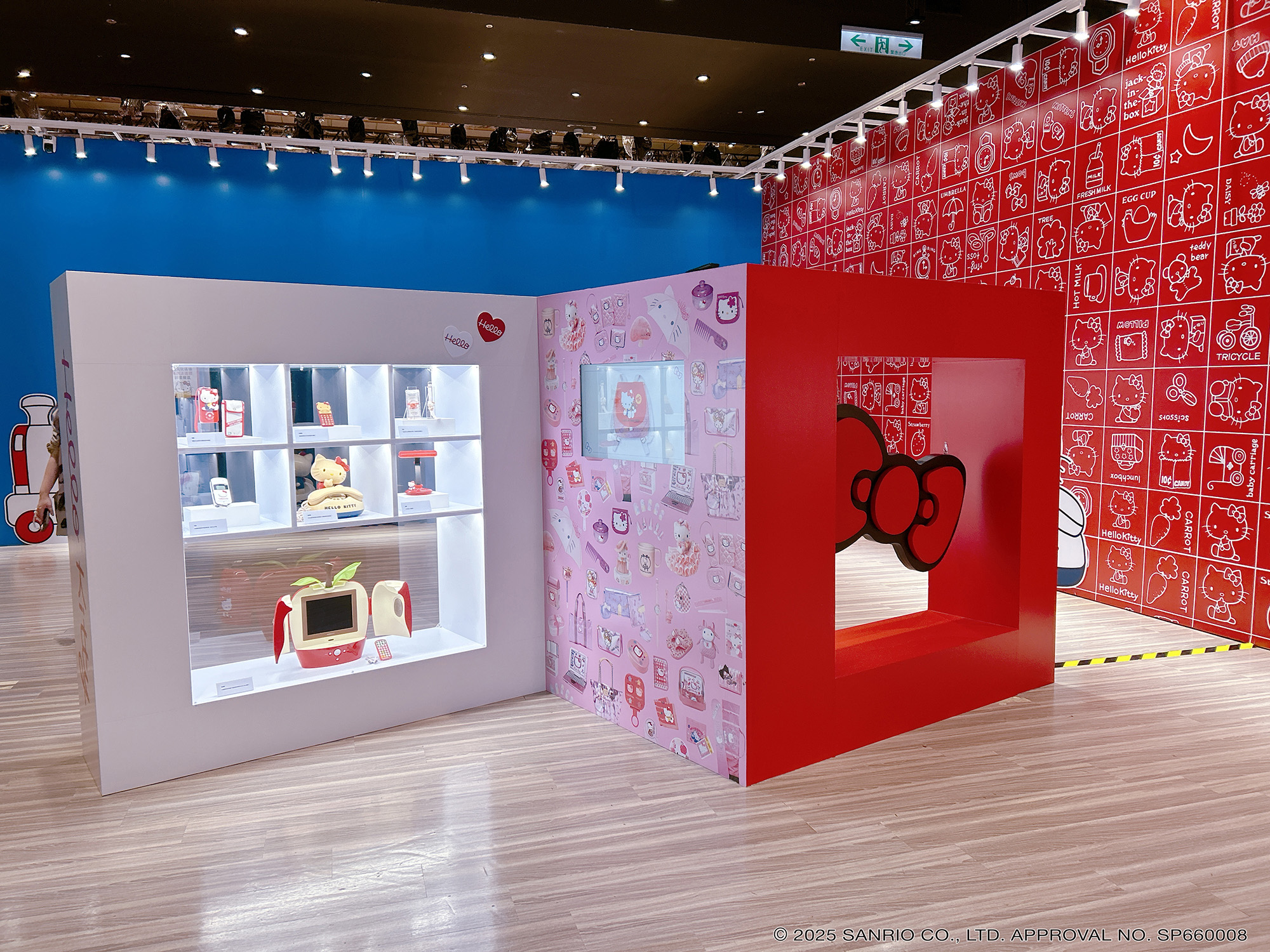 圖02-Hello Kitty展-當我改變時，Kitty也跟著蛻變-展區示意圖／照片來源：台北場.JPG