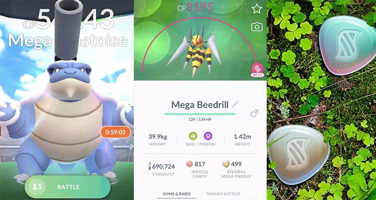 超級團體戰 捕捉mega進化寶可夢 超級大探索任務一覽 Mega團體戰列表 奇奇筆記