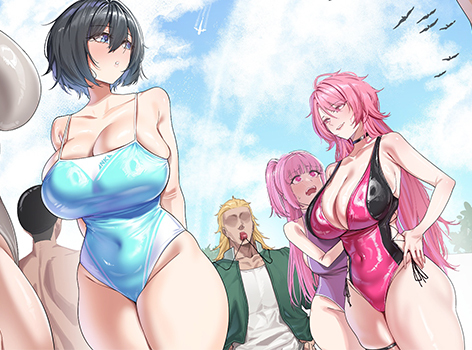 經營泳池、攻略泳裝美女們！「NTR 狂熱」精神續作《救生員狂熱》9/17 Steam 上市