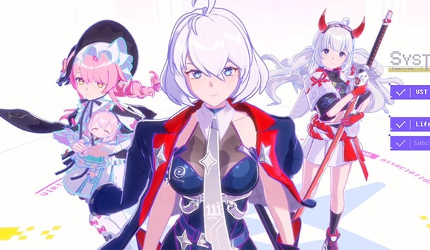 登場全是現役VTuber！騰訊《虛環》戰鬥演出養成新作公開21分實機，預定2026年1月測試