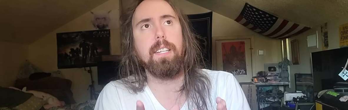 Asmongold 針對 Twitch 封禁問題首度回應，並透露身體出現異常陷入恐慌狀態！