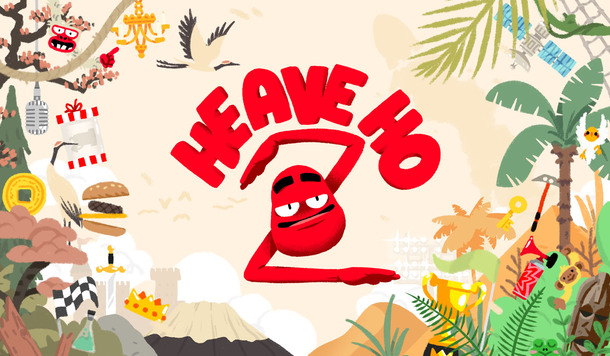 超人氣派對人氣續作《Heave Ho 2》今日正式登上 PC 與 Nintendo Switch、Nintendo Switch 2！