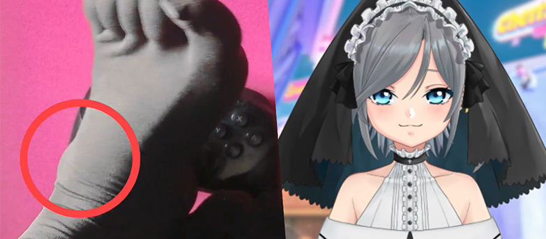 只用腳打遊戲5年！「足系VTuber」練出宛如第二腳踝的強壯肌肉掀話題