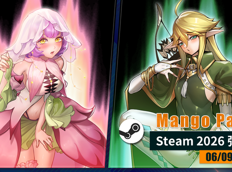 芒果派對 4 款作品參展 Steam 彈幕節！搶先體驗新作《捕捉·契約·波奇夢》