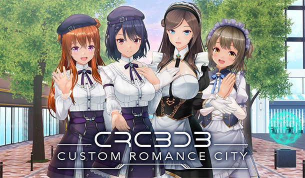 親手打造浪漫慾都！3D客製女僕系列最新作《CRC3D3》4/24起預購開始