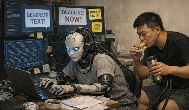 AI慣老闆是你！？根據「過往對話生成圖片」提示詞爆紅，眾網吐槽：我哪有那麼壞