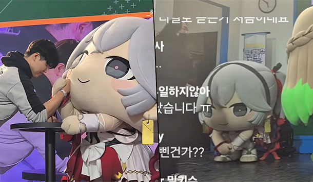 大傻椿闖禍了！《鳴潮》扳手腕把粉絲給扳脫臼，意外事後蹲角落超愧疚