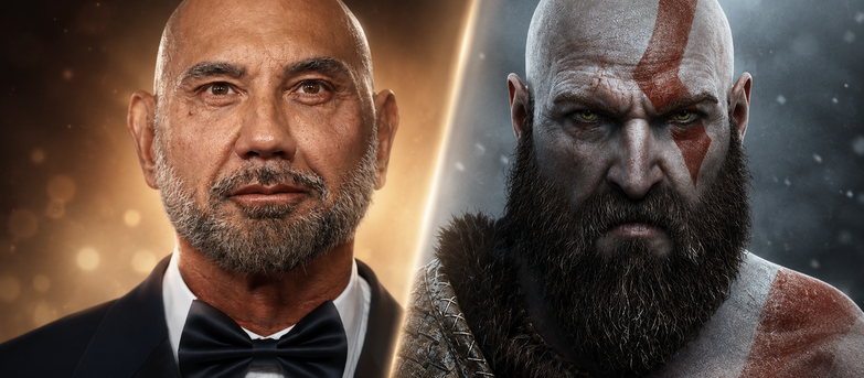 Ryan Hurst 受傷退場！Dave Bautista 正式接棒飾演戰神奎托斯，預計秋季全面重啟拍攝！