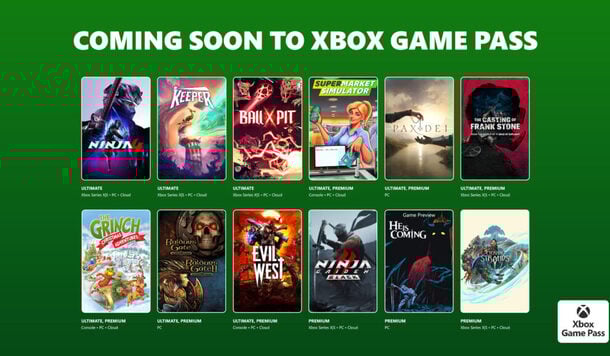 【Xbox Game Pass】公開 10 月遊戲陣容，《法蘭克‧史東的暴行》、《忍者外傳4》強勢登場