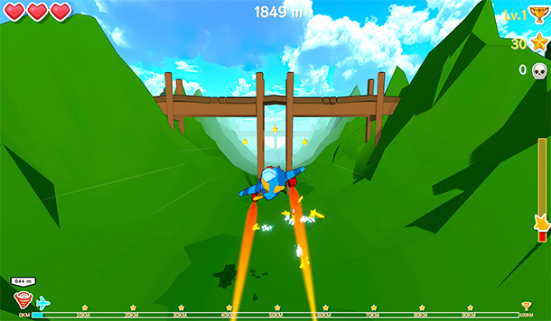 把握最後時間領取！Steam 無盡飛行遊戲《飛越！100KM！山脈！》即將從免費轉付費遊戲