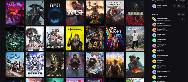 新版 Epic Games 啟動器推出！官方公開性能比較圖，自信宣言：我們比 Steam 更快！