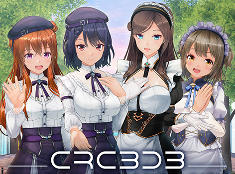親手打造浪漫慾都！3D客製女僕系列最新作《CRC3D3》4/24起預購開始