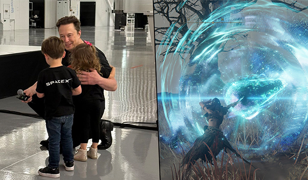 爸爸取名迷因成真？馬斯克替女兒取名「彗星亞茲勒」，一個源自《艾爾登法環》的超強法術